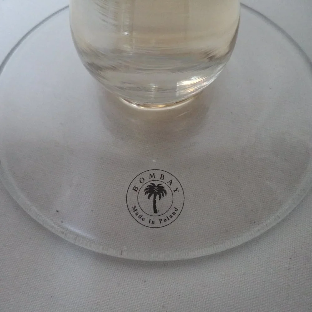 Bombay glass Cake stand pedestal display Made in Poland 7